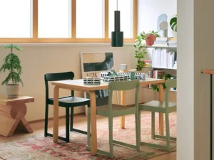 Vitra Tische-Artek Aalto Tisch 81B, Birke - Laminat weiß