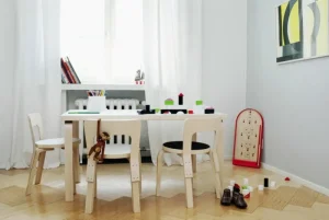 Fritz Hansen Tische-Artek Aalto Tisch 81B, Birke