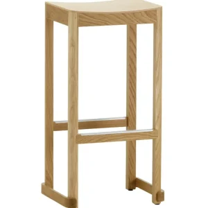 Normann Copenhagen Sitzgelegenheiten-Artek Atelier Barhocker, 75 cm, Eiche lackiert