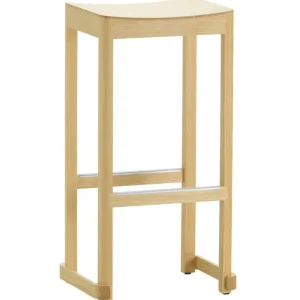 Nikari Sitzgelegenheiten-Artek Atelier Barhocker, 75 cm, Esche lackiert