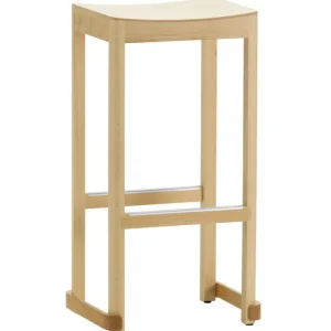 Nikari Sitzgelegenheiten-Artek Atelier Barhocker, 75 cm, Buche lackiert