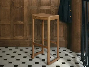 Nikari Sitzgelegenheiten-Artek Atelier Barhocker, 75 cm, Dunkelrot