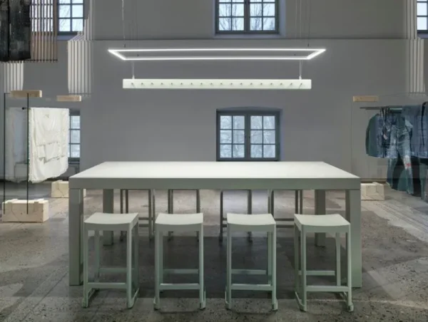 HAY Sitzgelegenheiten-Artek Atelier Barhocker, 65 cm, Dunkelrot