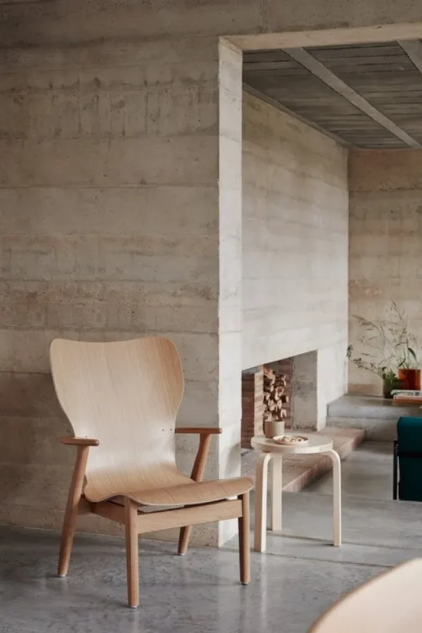 Artek Sitzgelegenheiten-Domus Loungesessel, Eiche lackiert