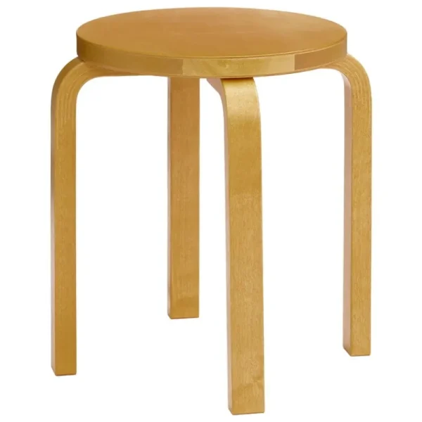 Normann Copenhagen Sitzgelegenheiten-Artek Hocker Aalto E60, Honig