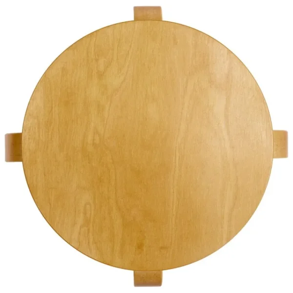 Normann Copenhagen Sitzgelegenheiten-Artek Hocker Aalto E60, Honig