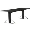 HAY Tische-Artek Kaari REB 001 Tisch, schwarzes Linoleum/schwarze Eiche