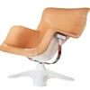Vitra Sitzgelegenheiten-Artek Karuselli Loungesessel, nougat - weiß