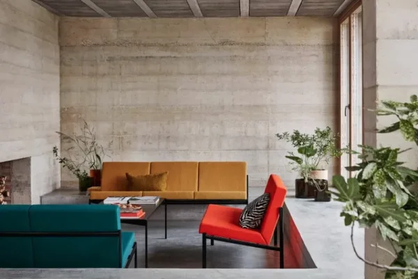 Muuto Tische-Artek Kiki Tisch, niedrig, 100 × 60 cm, Schwarz - schwarzes Linoleum