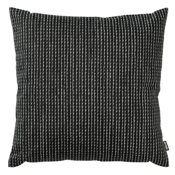 Artek Kissen^Kissenbezug Rivi 40 x 40 cm, schwarz-weiß