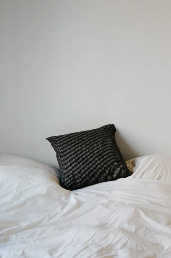 Artek Kissen^Kissenbezug Rivi 40 x 40 cm, schwarz-weiß
