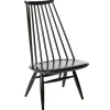 Muuto Sitzgelegenheiten-Artek Mademoiselle Loungesessel, schwarz