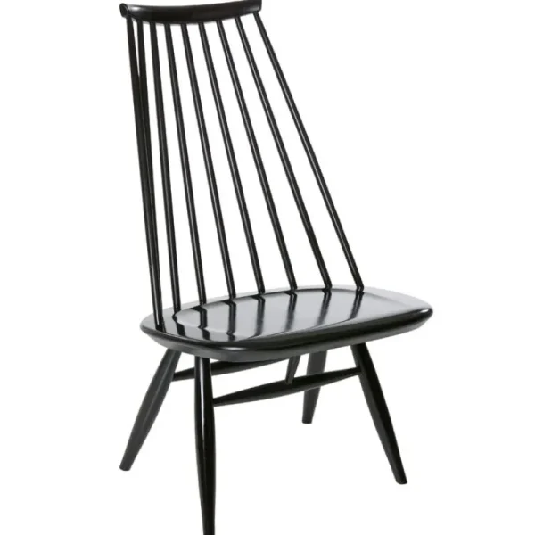 Muuto Sitzgelegenheiten-Artek Mademoiselle Loungesessel, schwarz