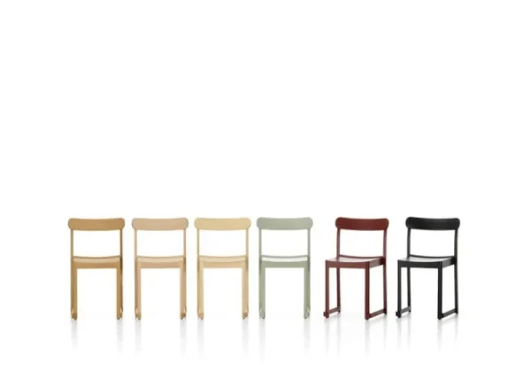 Viccarbe Sitzgelegenheiten-Artek Stuhl Atelier, Esche lackiert