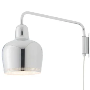 Frama Wandleuchten-Artek Wandleuchte Aalto A330S „Golden Bell“, Chrom