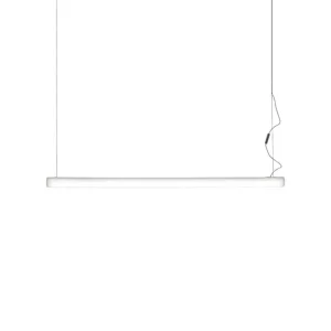 AGO Deckenleuchten-Artemide Alphabet of Light Linear Hängeleuchte, 120 cm, Weiß