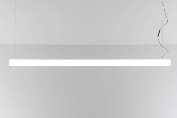 AGO Deckenleuchten-Artemide Alphabet of Light Linear Hängeleuchte, 120 cm, Weiß