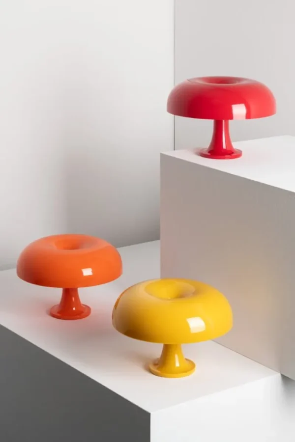 AGO Tischlampen-Artemide Nessino Tischleuchte, gelb, Sonderedition