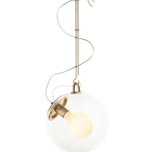 Audo Copenhagen Deckenleuchten-Artemide Pendelleuchte Miconos, goldfarben