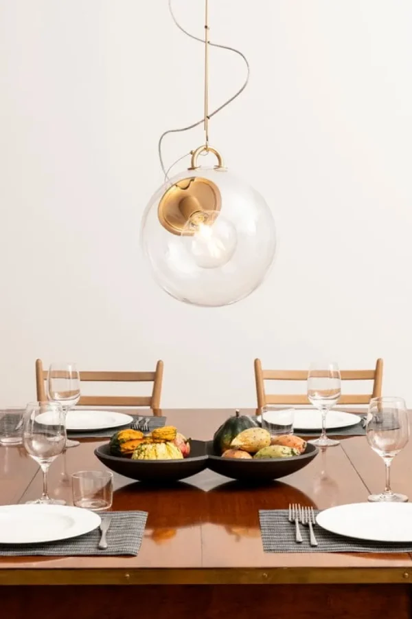 Audo Copenhagen Deckenleuchten-Artemide Pendelleuchte Miconos, goldfarben