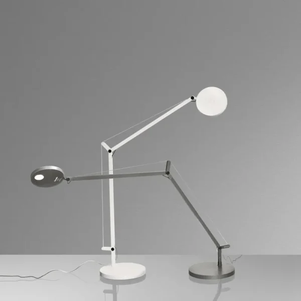 Jieldu00e9 Schreibtischlampen | Tischlampen-Artemide Tischleuchte Demetra, grau