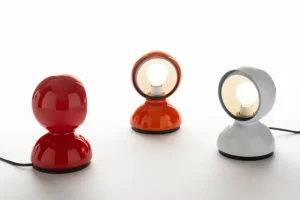 Artemide Tischlampen-Tisch-/Wandleuchte Eclisse, weiß