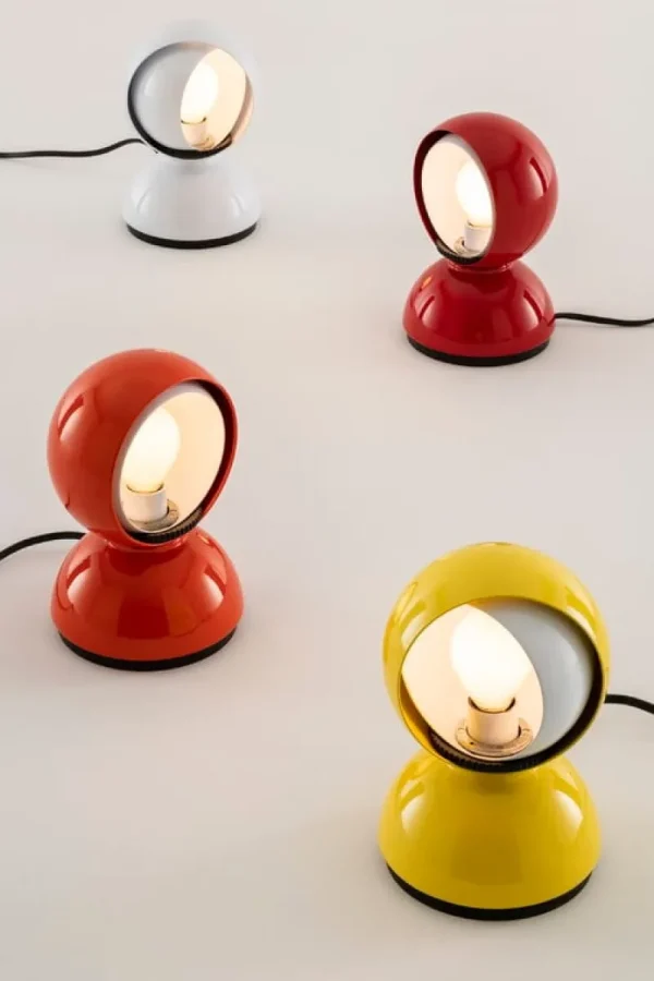 Artemide Tischlampen-Tisch-/Wandleuchte Eclisse, weiß