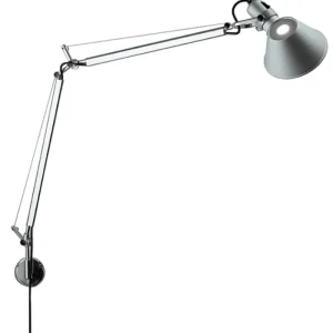 Nemo Lighting Wandleuchten-Artemide Tolomeo Mini Parete Wandleuchte, Aluminium