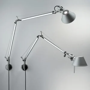 Nemo Lighting Wandleuchten-Artemide Tolomeo Mini Parete Wandleuchte, Aluminium