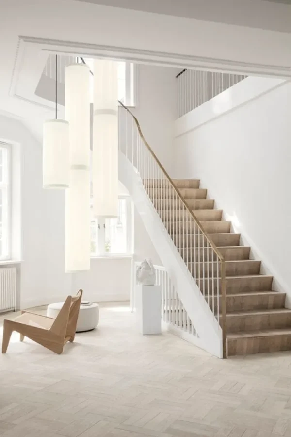 Muuto Deckenleuchten-Astep Isol Pendelleuchte 30/76, Cremeweiß