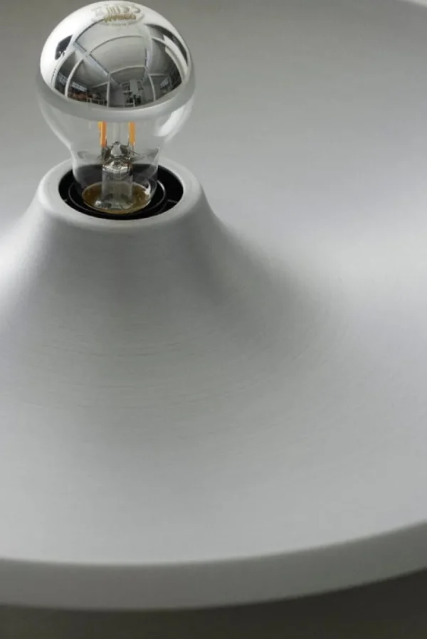 Louis Poulsen Wandleuchten | Deckenleuchten-Astep Model 262 Wandleuchte/Deckenleuchte, satiniertes Aluminium