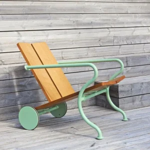Atelier Sandemar Terrassenmöbel | Sitzgelegenheiten^Oona Liegestuhl, Pistaziengrün
