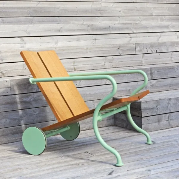 Atelier Sandemar Terrassenmöbel | Sitzgelegenheiten^Oona Liegestuhl, Pistaziengrün
