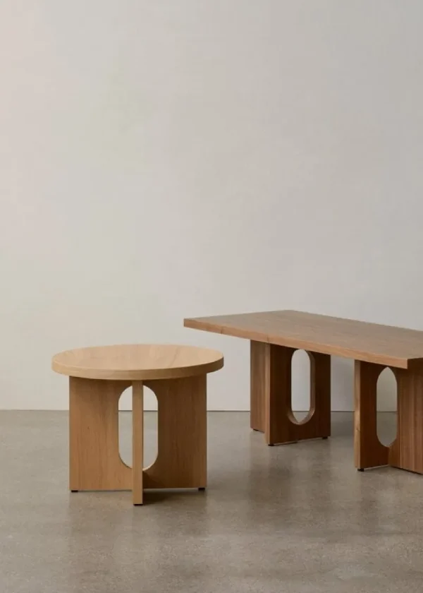 HAY Tische-Audo Copenhagen Androgyne Beistelltisch, 50 cm, Eiche