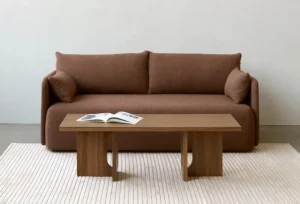 Audo Copenhagen Tische-Androgyne Loungetisch, Nussbaum