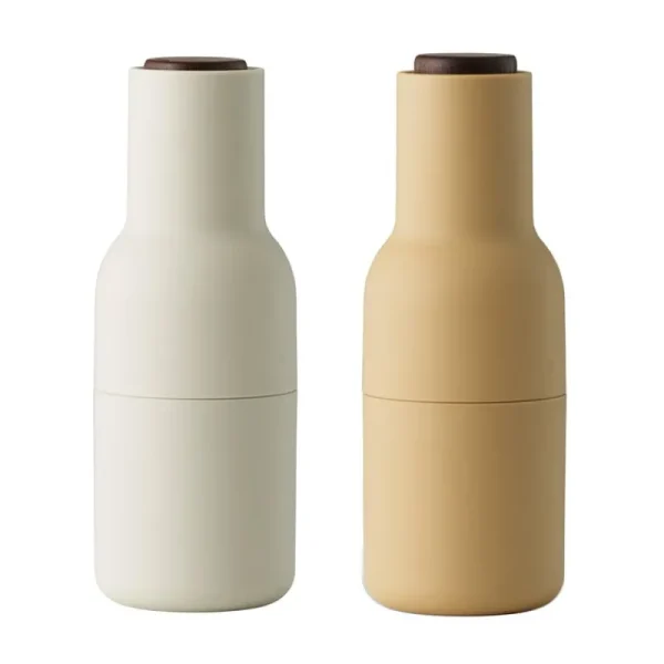 Audo Copenhagen Küchenutensilien^Bottle Gewürzmühle, 2 Stück, Gerstenbraun - Walnuss
