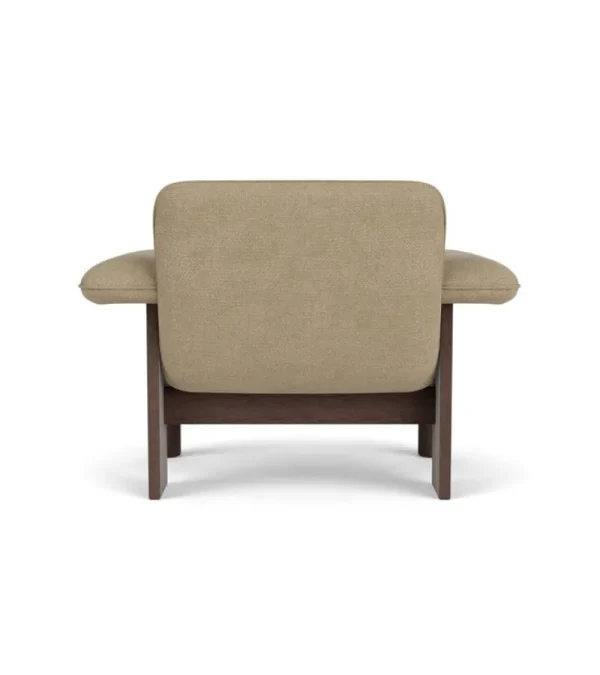 Artek Sitzgelegenheiten-Audo Copenhagen Brasilia Loungesessel, niedrige, dunkel gebeizte Eiche - Bouclé 02