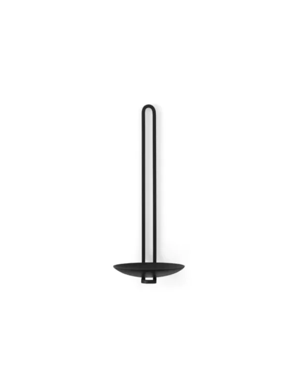 Iittala Kerzen Und Kerzenhalter-Audo Copenhagen Clip Wandkerzenhalter, 20 cm, Schwarz