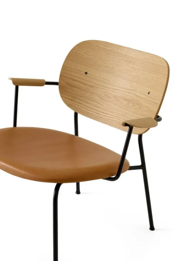 Skagerak Sitzgelegenheiten-Audo Copenhagen Co Lounge Chair, Dakar 0250 - Eiche