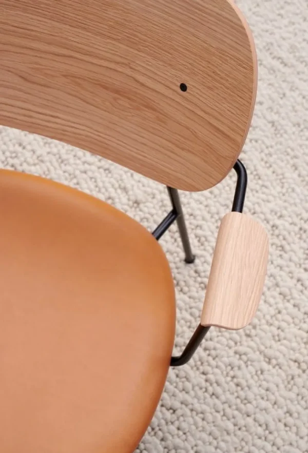 Skagerak Sitzgelegenheiten-Audo Copenhagen Co Lounge Chair, Dakar 0250 - Eiche