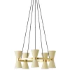 Tom Dixon Deckenleuchten-Audo Copenhagen Collector Kronleuchter 5, Cremeweiß