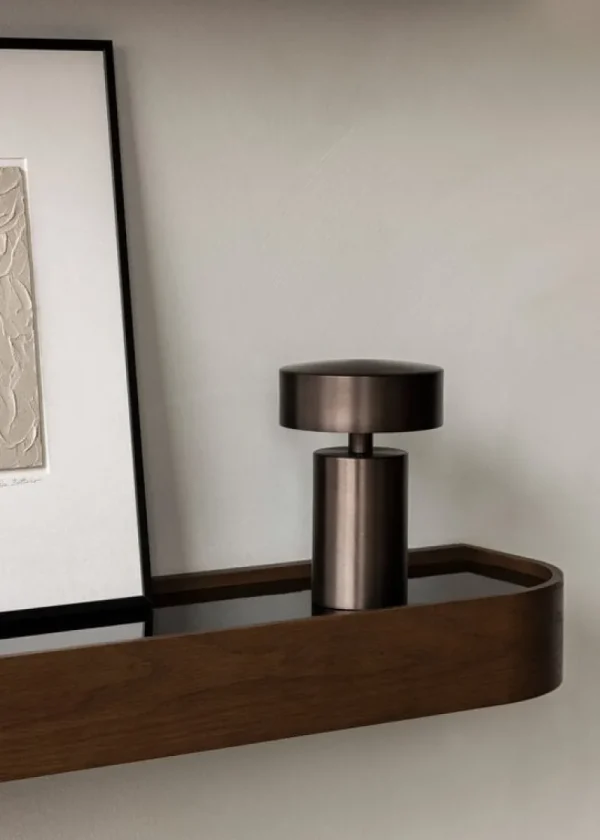 Nemo Lighting Tischlampen | Tragbare Lampen-Audo Copenhagen Column Portable Tischleuchte, Bronze
