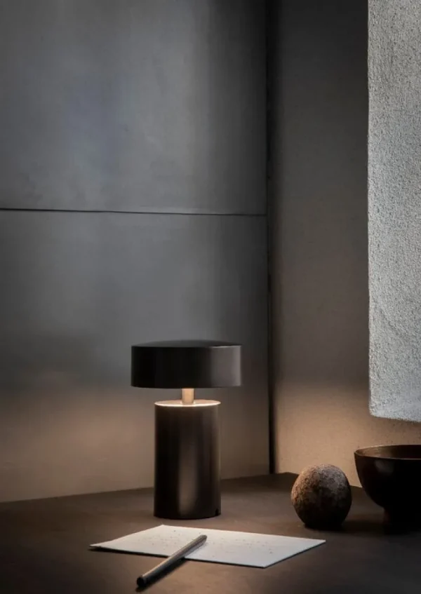 Nemo Lighting Tischlampen | Tragbare Lampen-Audo Copenhagen Column Portable Tischleuchte, Bronze