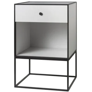Audo Copenhagen Tische-Frame 49 Sideboard mit 1 Schublade, Hellgrau