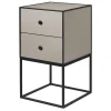 HAY Tische-Audo Copenhagen Frame 35 Sideboard mit 2 Schubladen, Sand