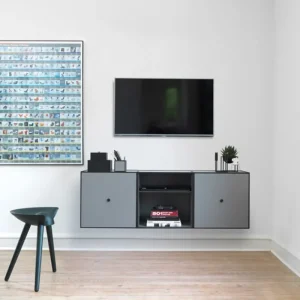 Lundia Aufbewahrungsmöbel-Audo Copenhagen Frame 49 Zusatzboden, Eiche