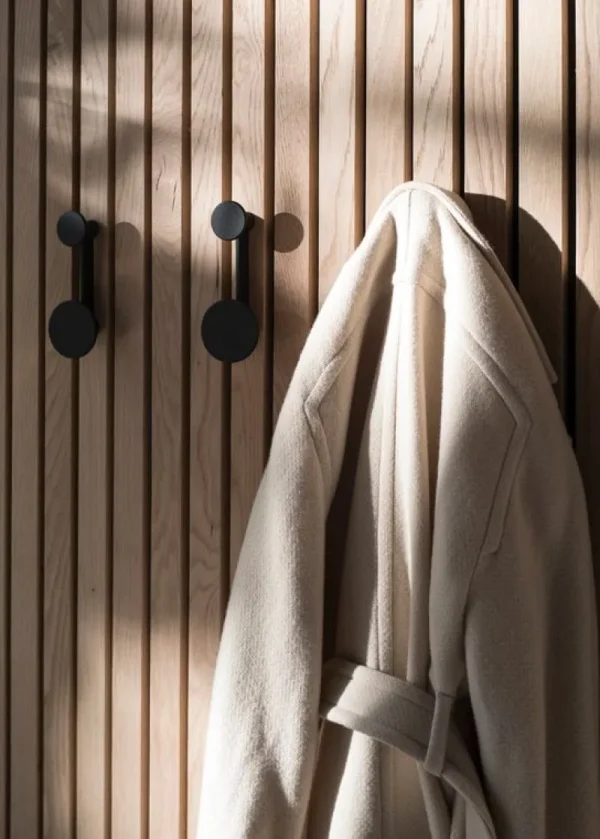 Audo Copenhagen Garderoben Und Kleiderbügel^Garderobe Afteroom, klein, schwarz