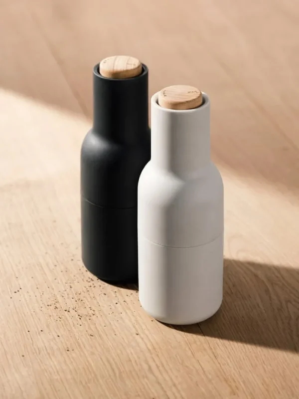 Audo Copenhagen Küchenutensilien^Gewürzmühle, 2 Stück, Asche - rußschwarz - Buchenholz