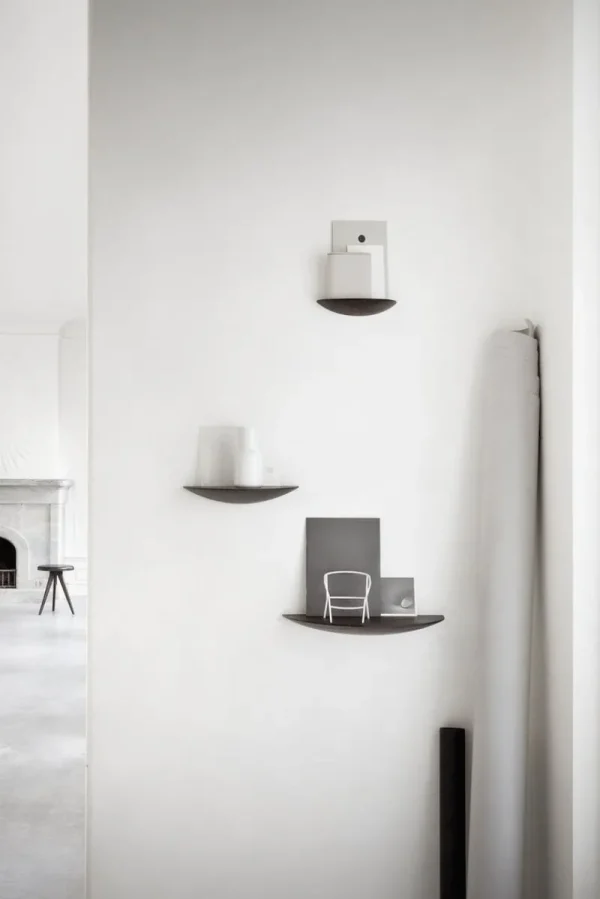 String Furniture Regale-Audo Copenhagen Gridy Fungi Regal, mittelgroß, schwarz