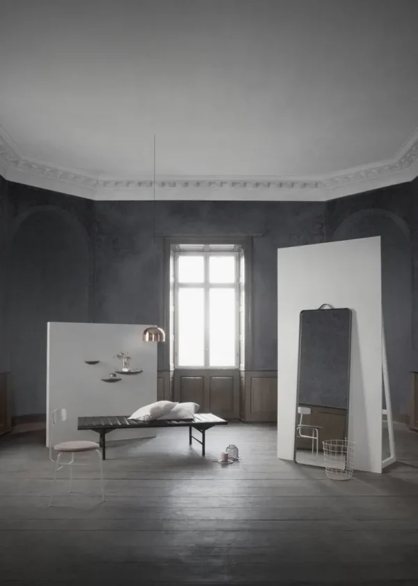 String Furniture Regale-Audo Copenhagen Gridy Fungi Regal, mittelgroß, schwarz